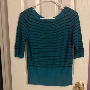 White House Black Market striped sweater